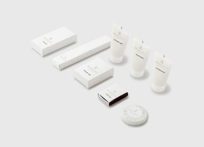 清新大气 酒店生活用品品牌LOGO样机VI贴图效果图PSD设计素材模板